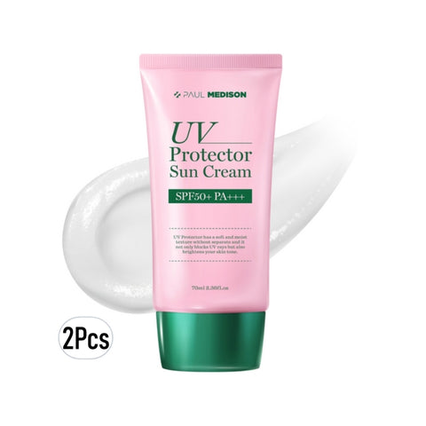 Paul Medison UV Protector Sun Cream SPF50+ PA+++ 70ml*2Pcs
