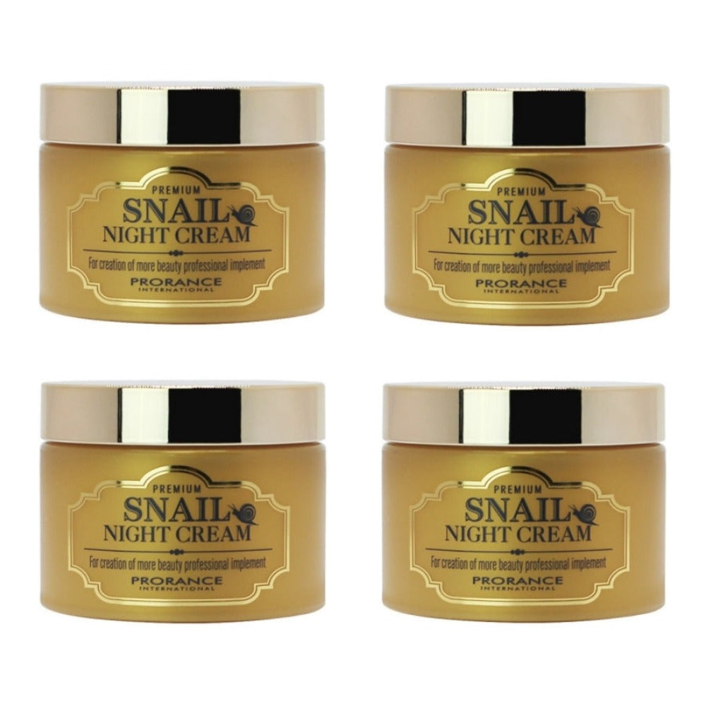 Prorance Premium Snail Night Cream 100ml*4Pcs