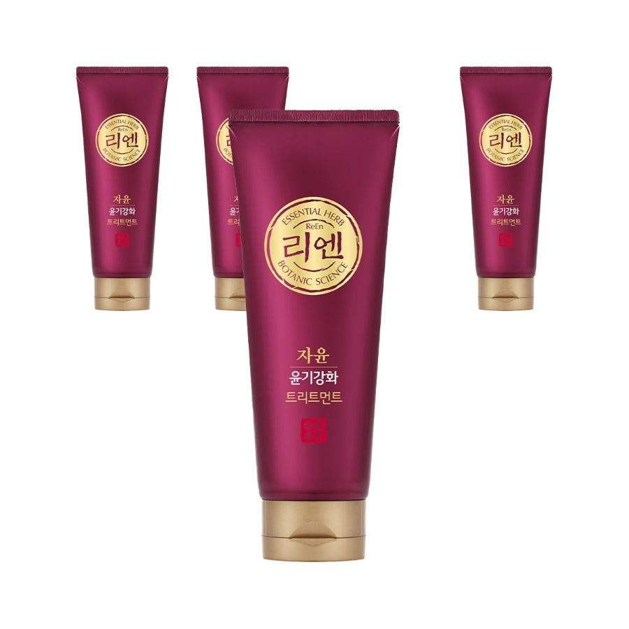 ReEn Essencial Herb Botanic Science Hair Treatment 200ml*4Pcs