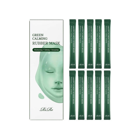 RiRe Green Calming Rubber Mask Pack 15g*10ea