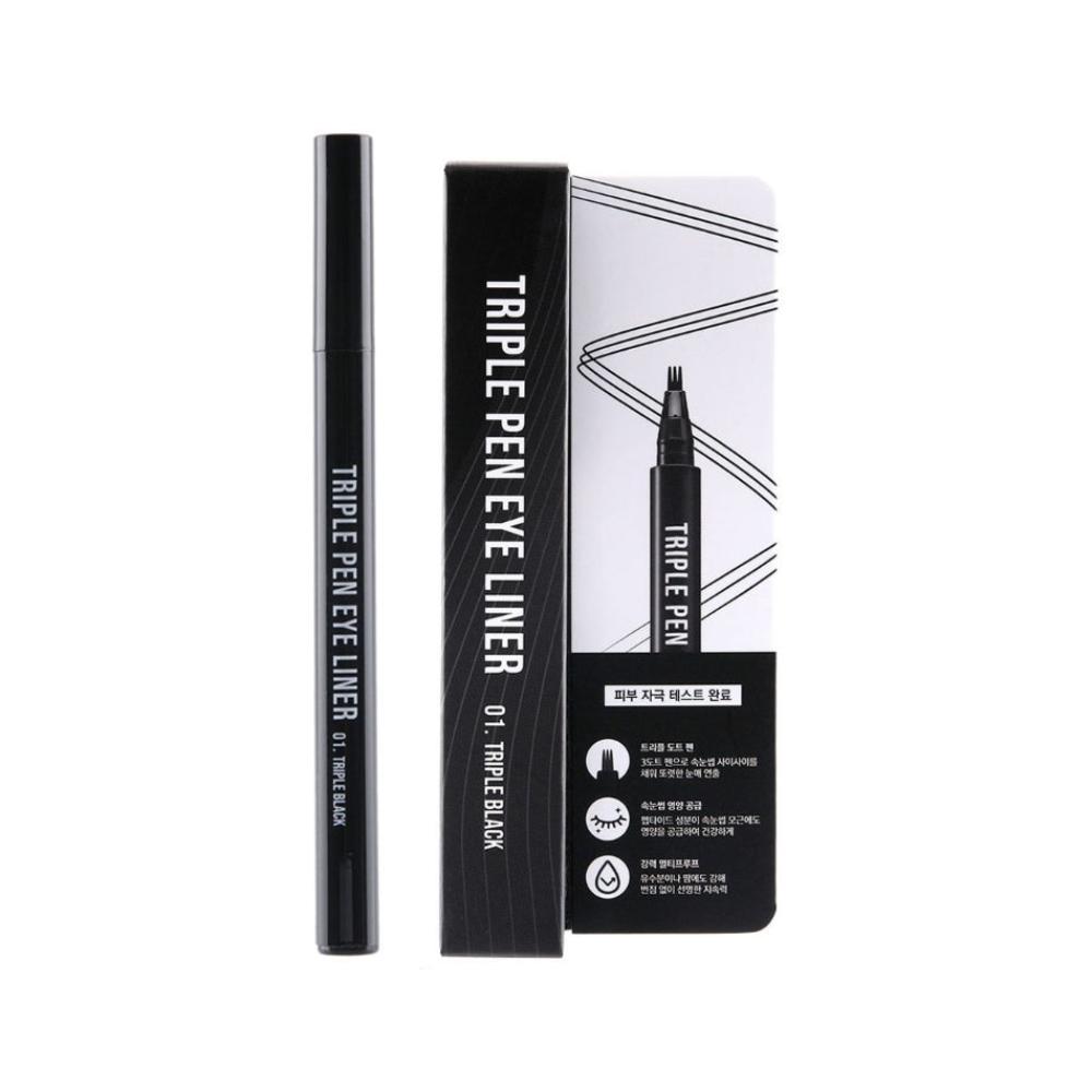 RiRe Triple Pen Eye Liner 01. Triple Black 0.9g