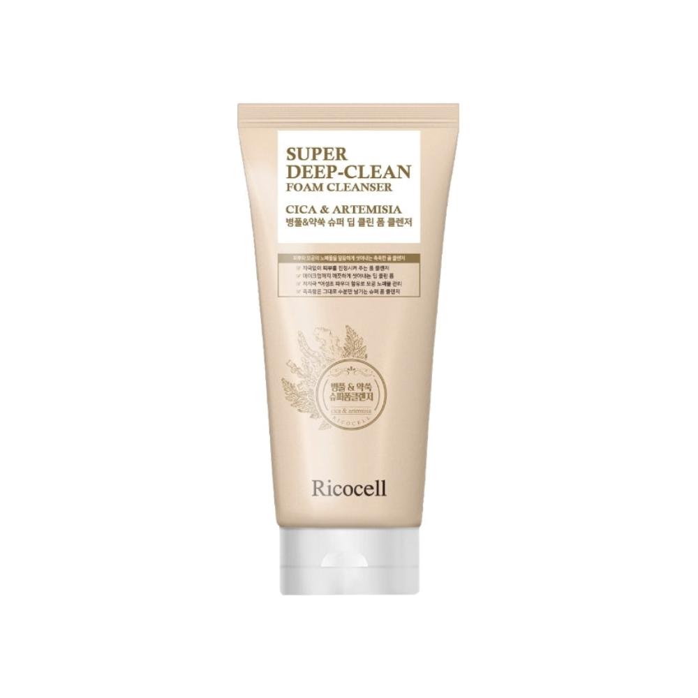 Ricocell Cica & Artemisia Super Deep Clean Foam Cleanser 120ml