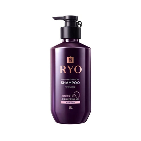 Ryo 9EX Hair Loss Expert Care Shampoo for Dry Scalp 400ml