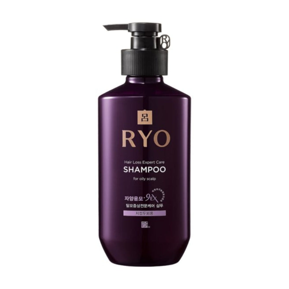 Ryo 9EX Hair Loss Expert Care Shampoo for Oily Scalp 400ml