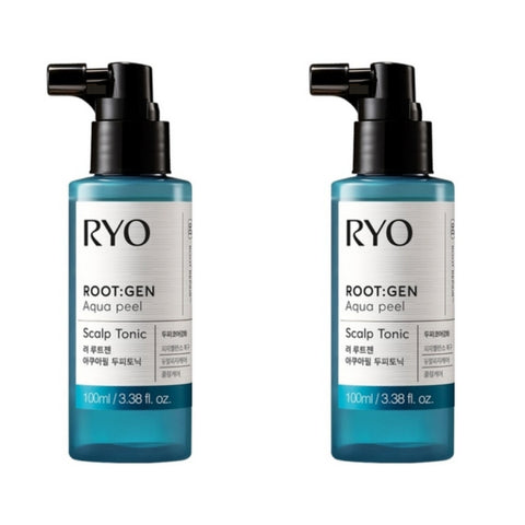 Ryo Aqua Peel Scalp Tonic 100ml*2Pcs