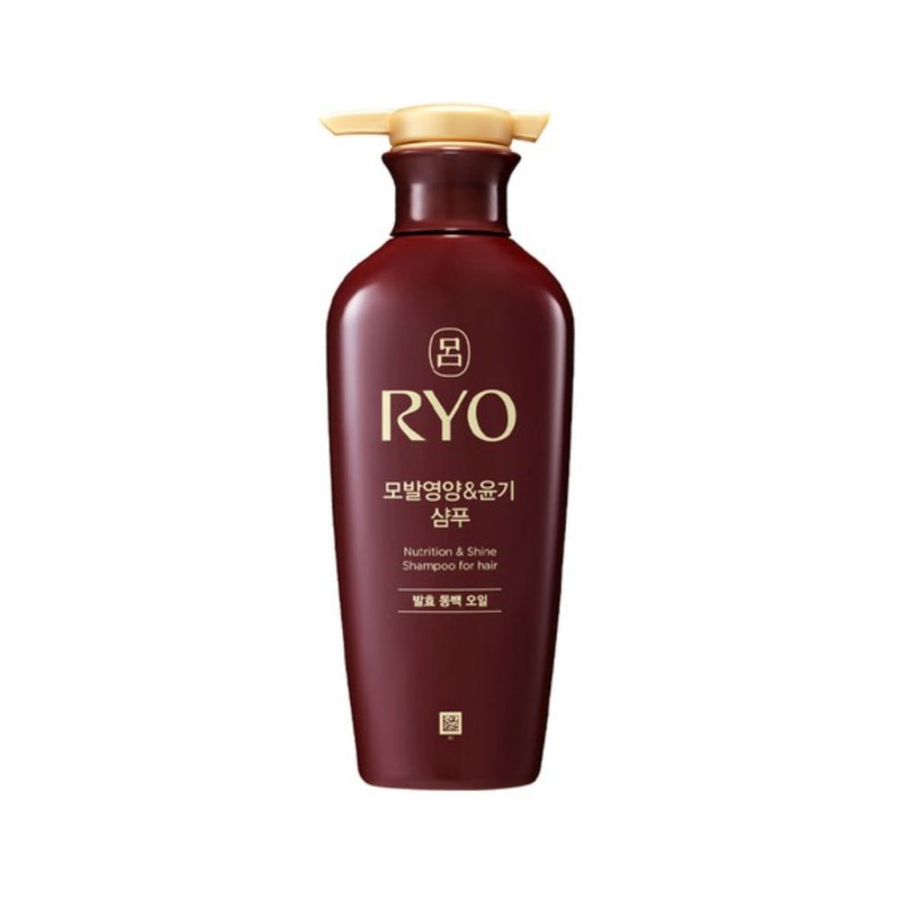 Ryo Nutrition & Shine Shampoo for Hair Fermented Camellia Oil 400ml
