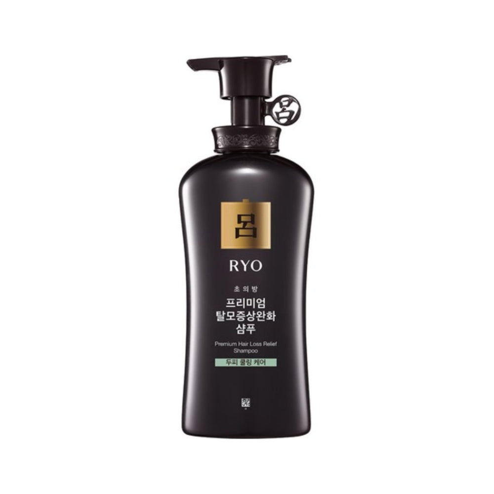 Ryo Premium Hair Loss Relief Shampoo for Scalp Cooling 490ml