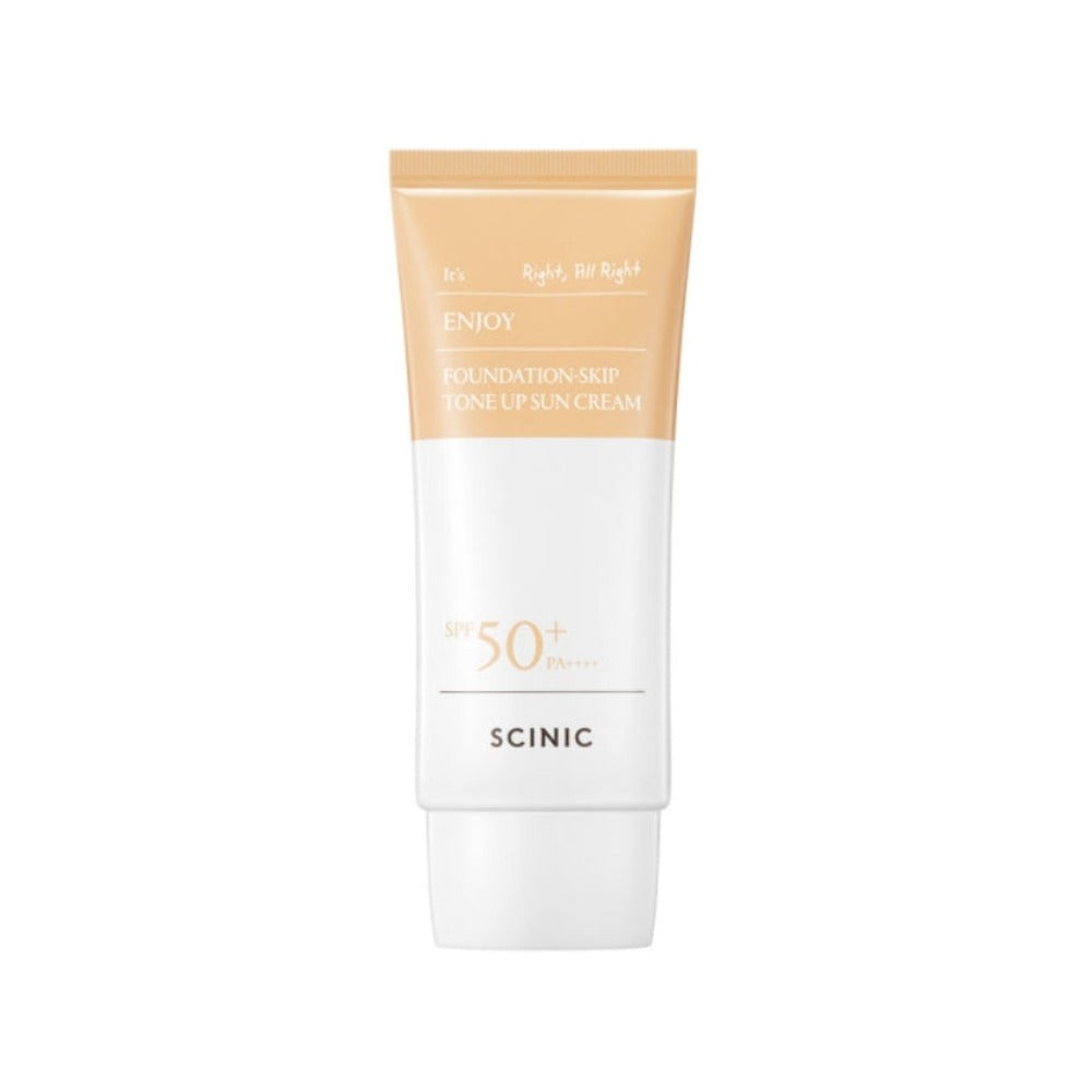 SCINIC Enjoy Foundation-Skip Tone Up Sun Cream EX SPF50+ PA++++ 50ml