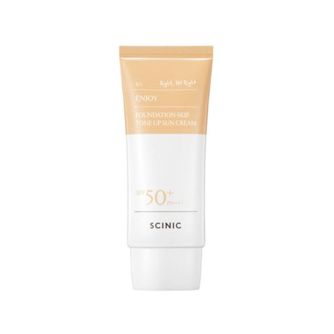 SCINIC Enjoy Foundation-Skip Tone Up Sun Cream EX SPF50+ PA++++ 50ml