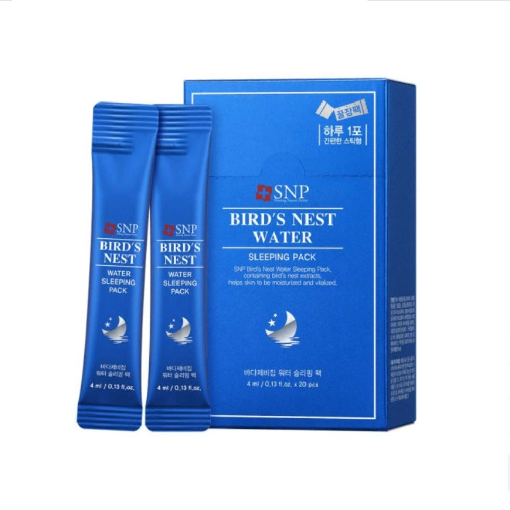 SNP Bird's Nest Water Sleeping Pack 4ml*20ea