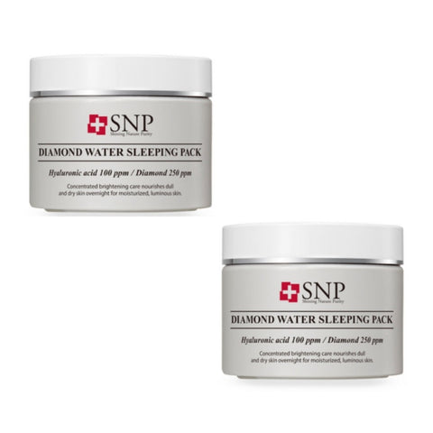 SNP Diamond Water Sleeping Pack 100g*2Pcs