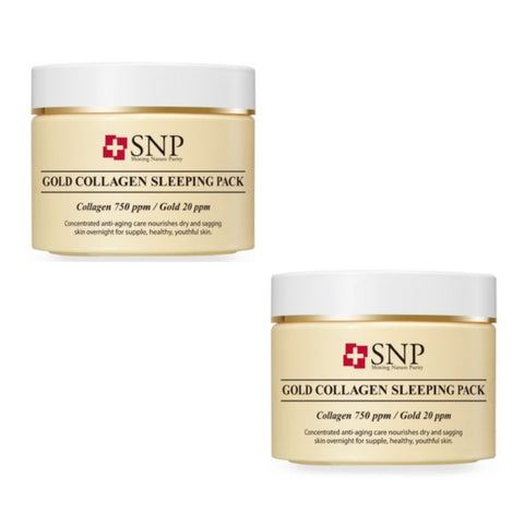 SNP Gold Collagen Sleeping Pack 100g*2Pcs