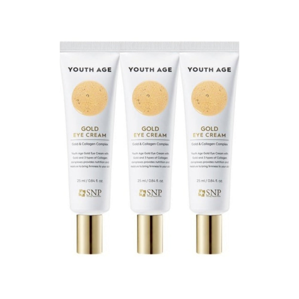 SNP Youth Age Gold Eye Cream 25ml*3Pcs