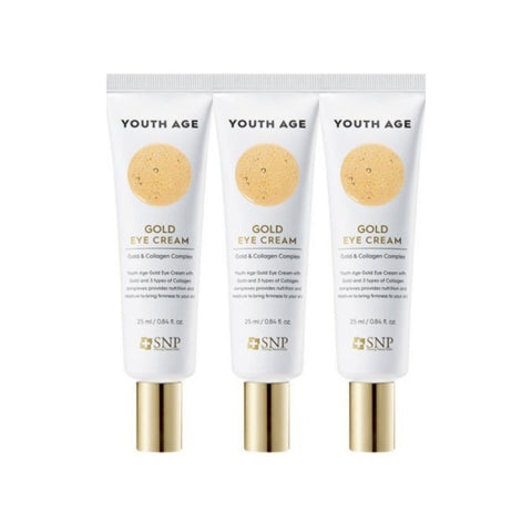 SNP Youth Age Gold Eye Cream 25ml*3Pcs