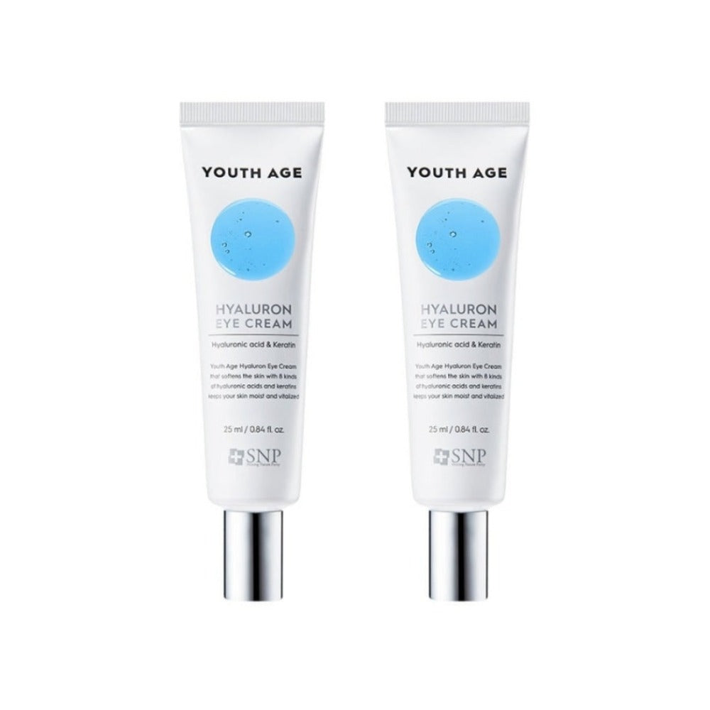 SNP Youth Age Hyaluron Eye Cream 25ml*2Pcs