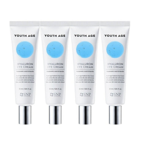 SNP Youth Age Hyaluron Eye Cream 25ml*4Pcs