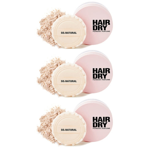 So Natural Hair Dry Powder Perfume 4g*3Pcs
