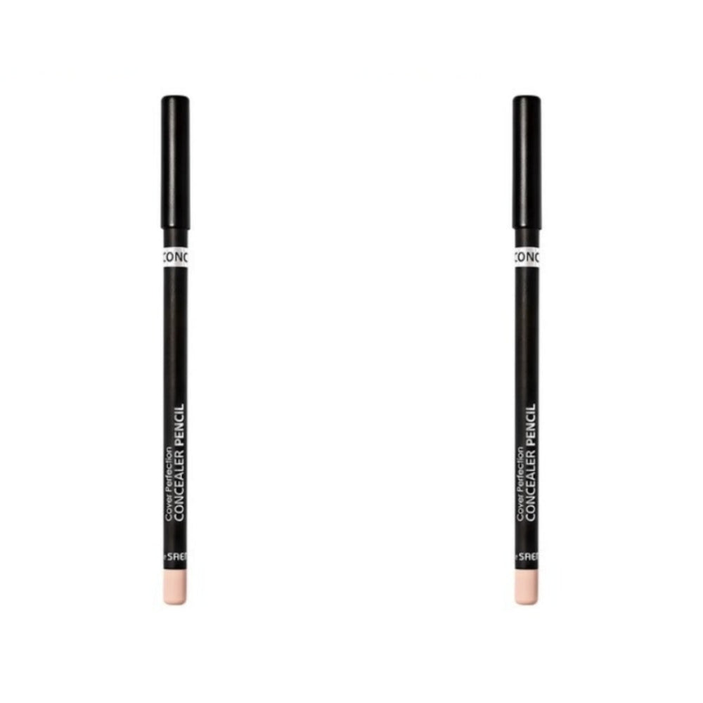 THE SAEM Cover Perfection Concealer Pencil 1.0 Clear Beige 2g*2Pcs