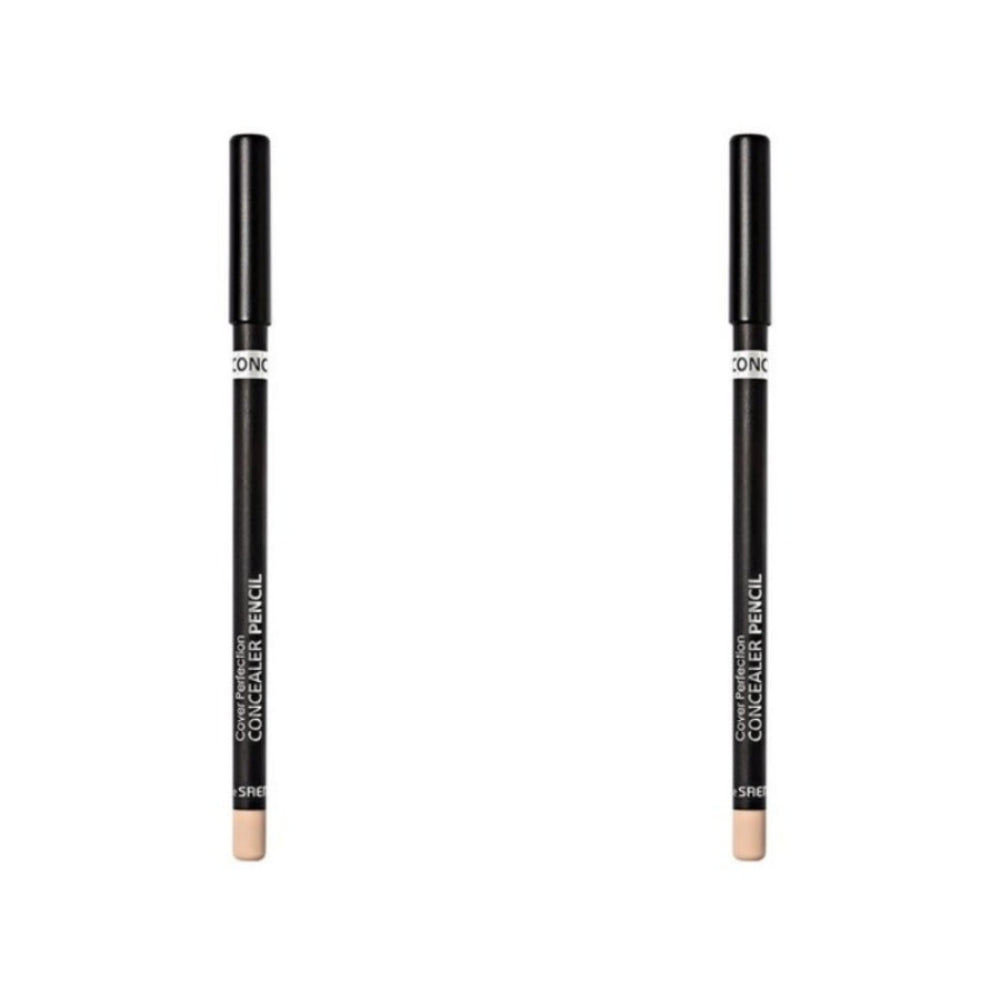 THE SAEM Cover Perfection Concealer Pencil 2.0 Rich Beige 2g*2Pcs