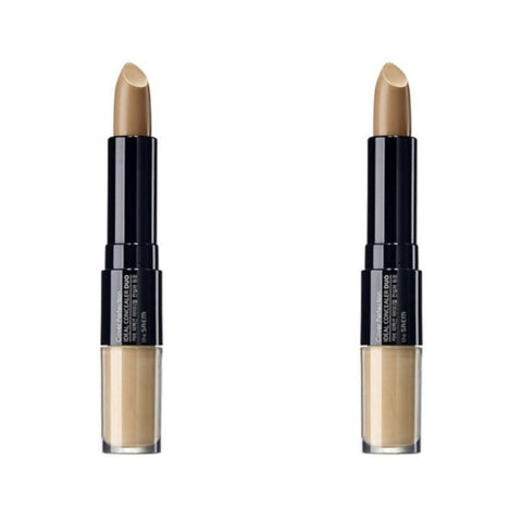 THE SAEM Cover Perfection Ideal Concealer Duo 02 Rich Beige 4.5g + 4.2g X 2Pcs