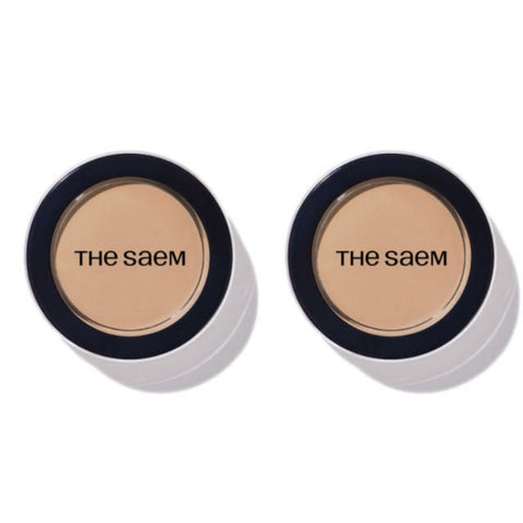 THE SAEM Cover Perfection Pot Concealer 01 Clear Beige 4g*2Pcs
