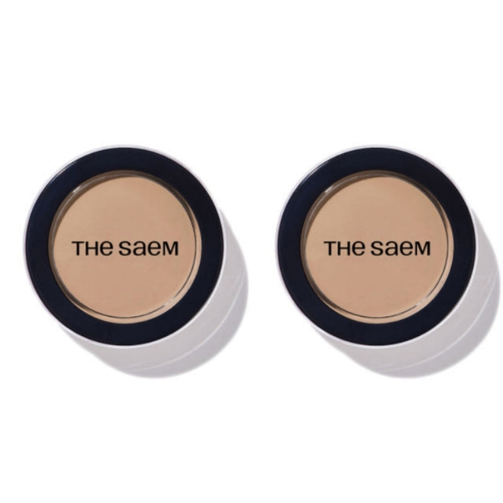 THE SAEM Cover Perfection Pot Concealer 02 Rich Beige 4g*2Pcs