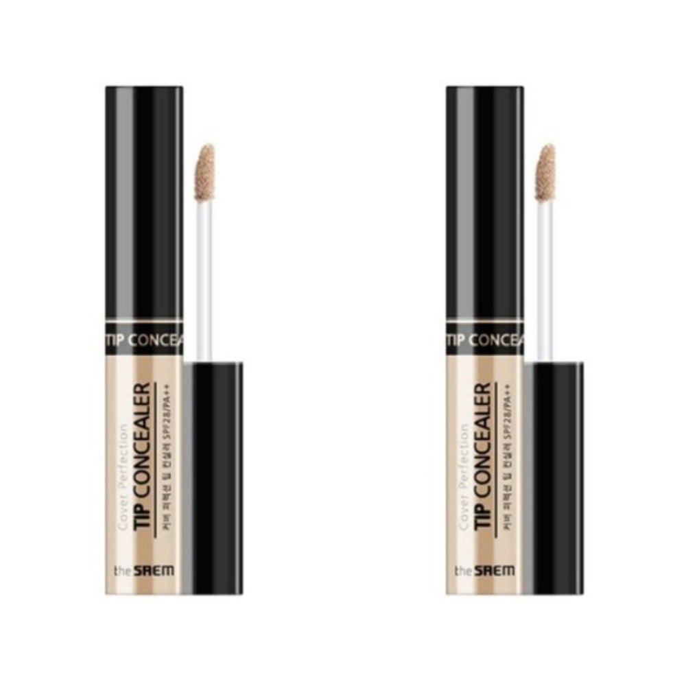 THE SAEM Cover Perfection Tip Concealer 2.0 Rich Beige 6.5g*2Pcs