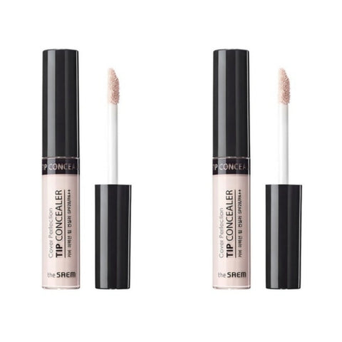 THE SAEM Cover Perfection Tip Concealer Brightener 6.5g*2Pcs