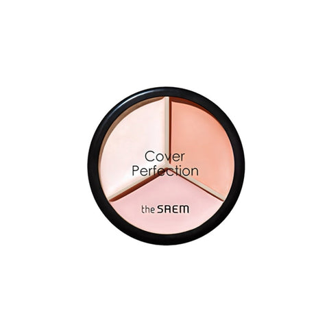 THE SAEM Cover Perfection Triple Pot Concealer 05 Dark Up Beige 4.5g*3 Colors