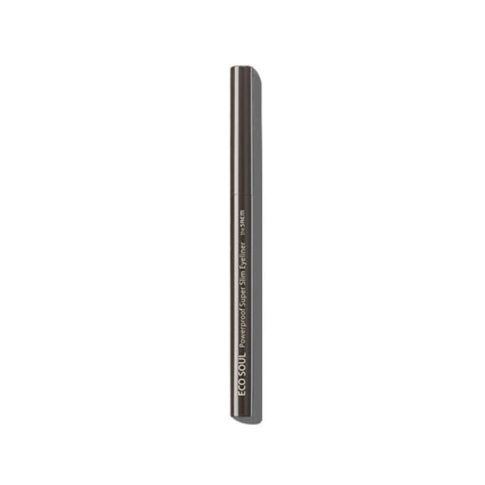THE SAEM Eco Soul Powerproof Super Slim Eyeliner BK02 Ash Black 0.1g