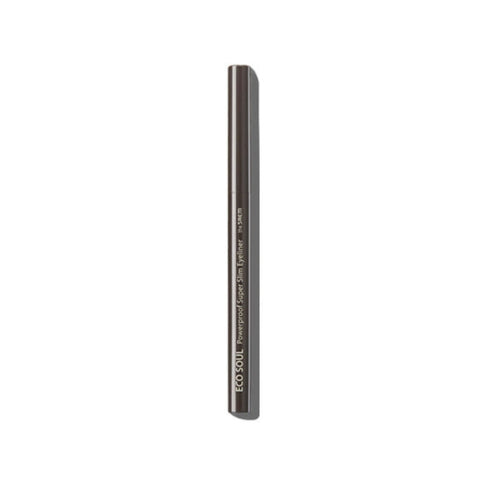 THE SAEM Eco Soul Powerproof Super Slim Eyeliner BK02 Ash Black 0.1g