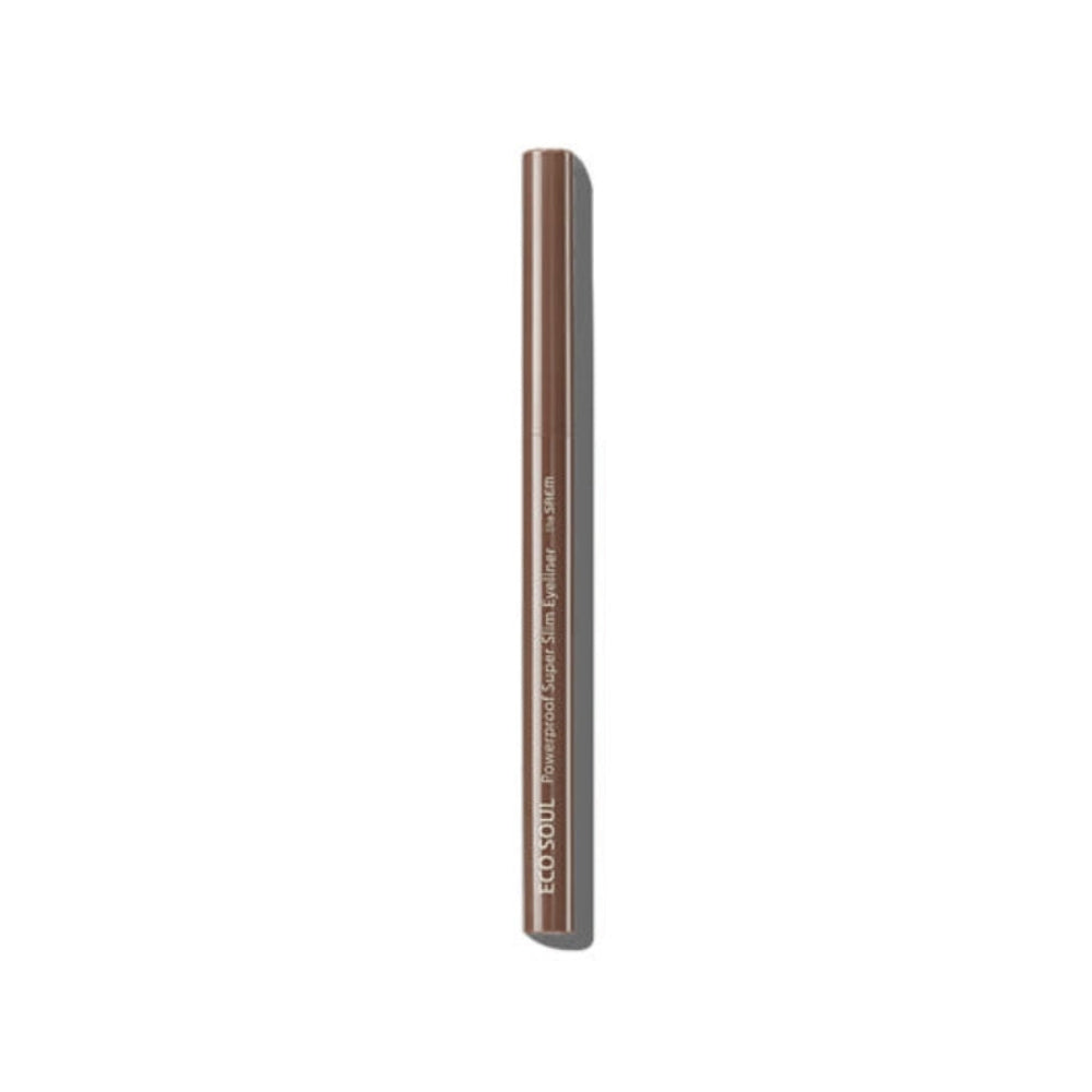 THE SAEM Eco Soul Powerproof Super Slim Eyeliner BR05 Choco Brown 0.1g