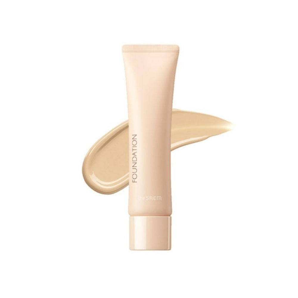 THE SAEM Saemmul Airy Cotton Foundation SPF30 PA++ 02 Natural Beige 30ml