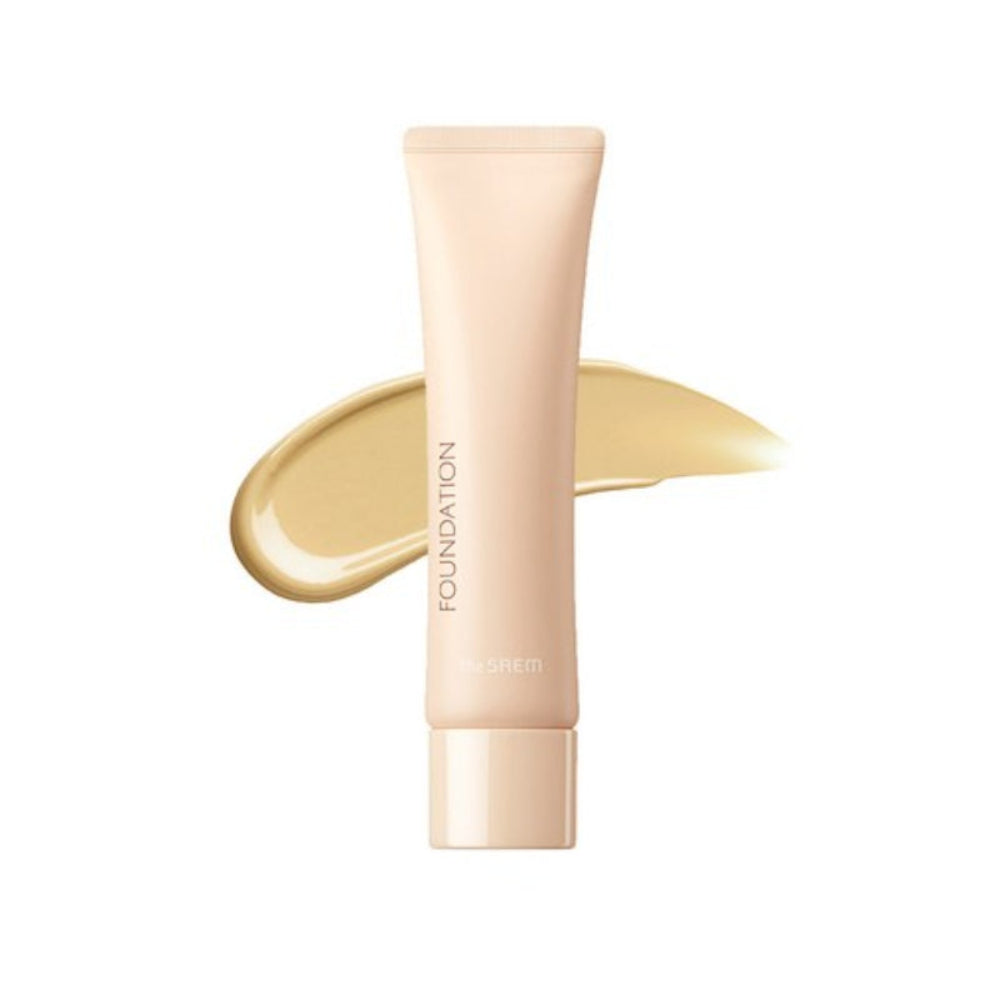THE SAEM Saemmul Airy Cotton Foundation SPF30 PA++ 03 Green Beige 30ml