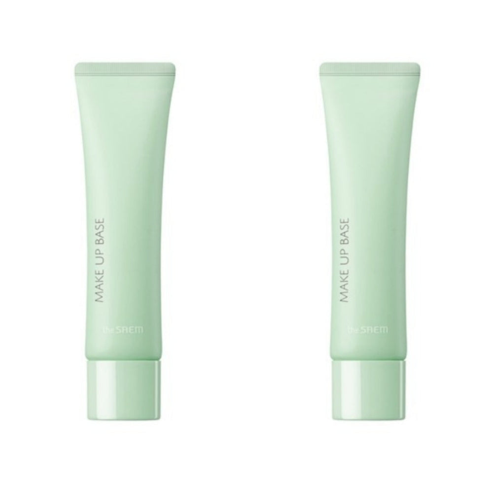 THE SAEM Saemmul Airy Cotton Make Up Base SPF30 PA++ No.1 Green 30ml*2Pcs