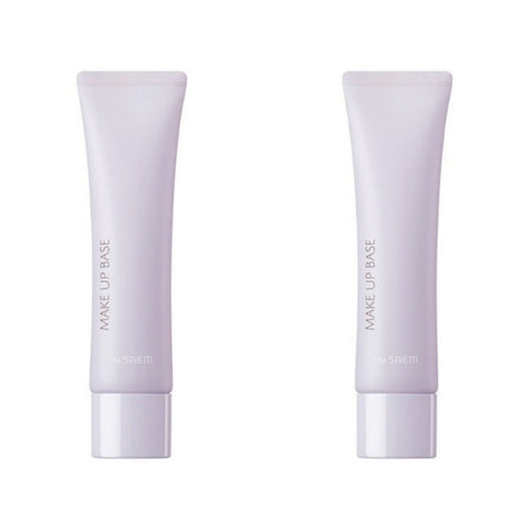 THE SAEM Saemmul Airy Cotton Make Up Base SPF30 PA++ No.2 Lavender 30ml*2Pcs