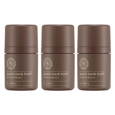 The Face Shop Quick Hair Puff Shadow No.1 Natural Brown 7g*3Pcs