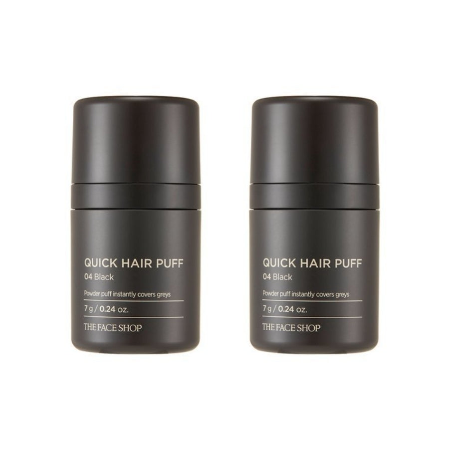 The Face Shop Quick Hair Puff Shadow No.4 Black 7g*2Pcs