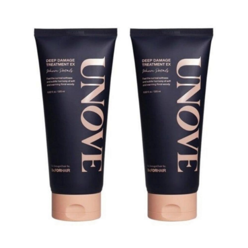 UNOVE Deep Damage Hair Treatment EX Warm Petals 320ml*2Pcs