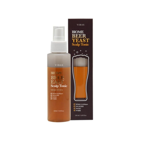 VIBAS Biome Beer Yeast Scalp Hair Tonic 120ml