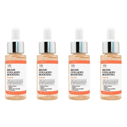 VIBAS Biome Collagen Boosting Ampoule 30ml*4Pcs