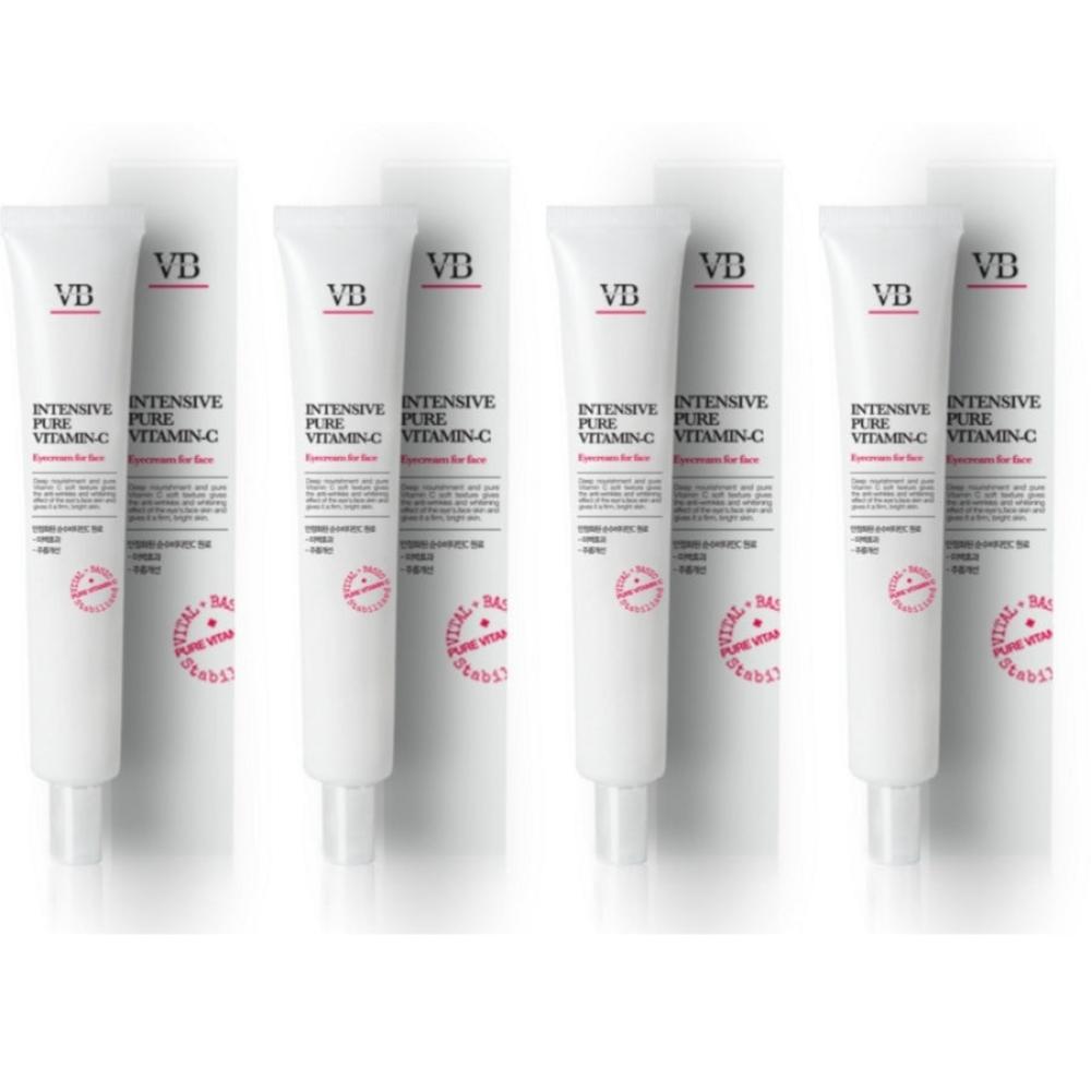 VIBAS Intensive Pure Vitamin-C Eye Cream for Face 20ml*4Pcs