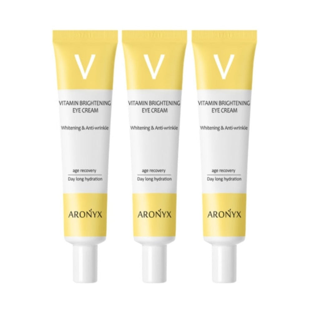 Aronyx Vitamin Brightening Eye Cream 40ml*3Pcs