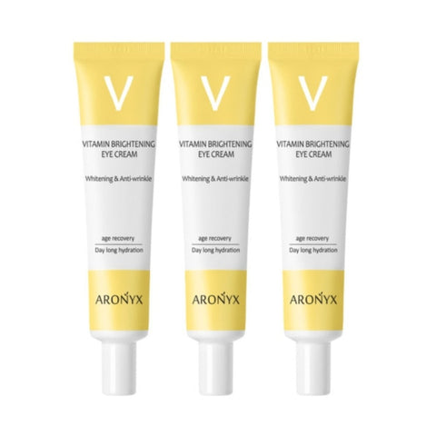 Aronyx Vitamin Brightening Eye Cream 40ml*3Pcs