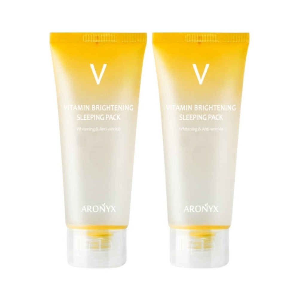 Aronyx Vitamin Brightening Sleeping Pack 100ml*2Pcs