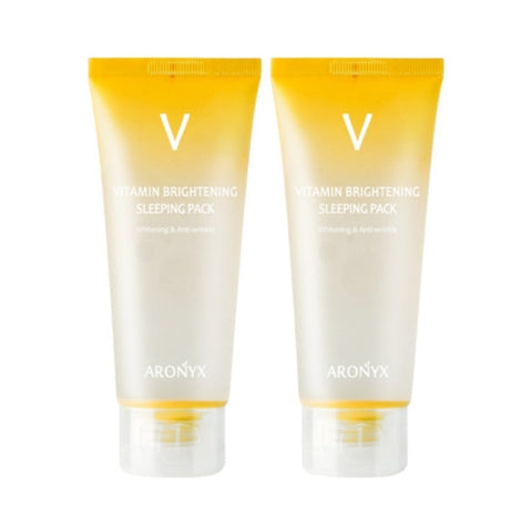 Aronyx Vitamin Brightening Sleeping Pack 100ml*2Pcs