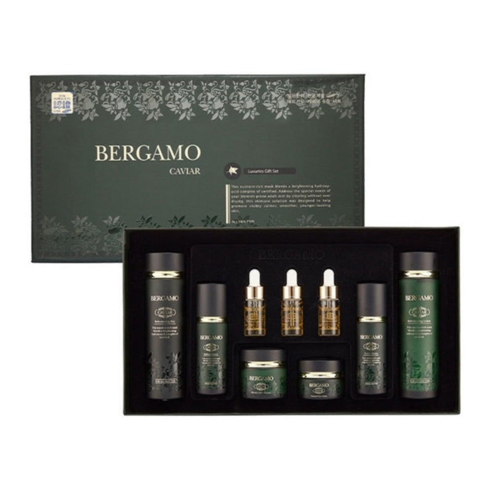 Bergamo Caviar Skin Care 9 Pieces Set