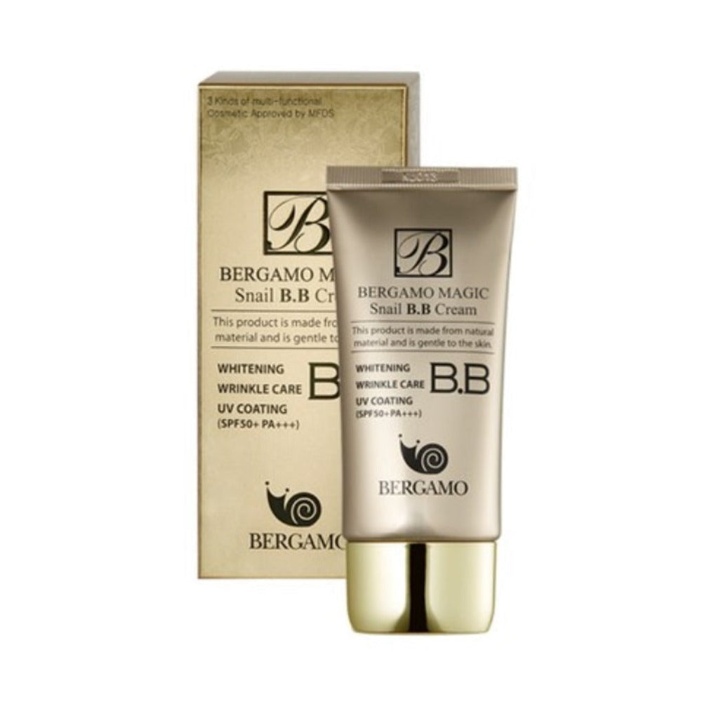 Bergamo Magic Snail BB Cream SPF50+ PA+++ 50ml – LIPTAIL
