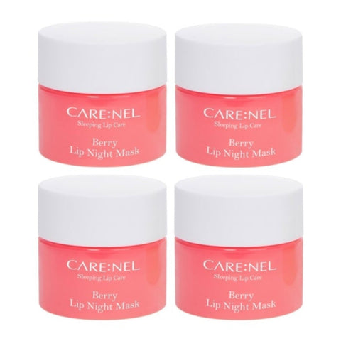 Carenel Berry Lip Night Mask 5g*4Pcs