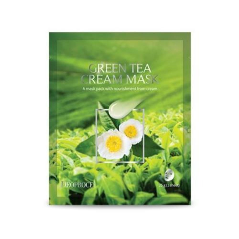 Deoproce Green Tea Cream Mask 25g*5ea